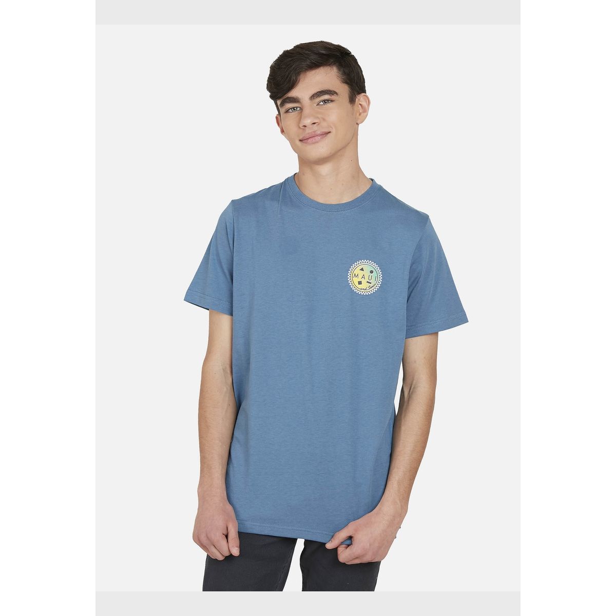 MAUI AND SONS - Polera GRADIENT COOKIE Juvenil Azul Maui and Sons