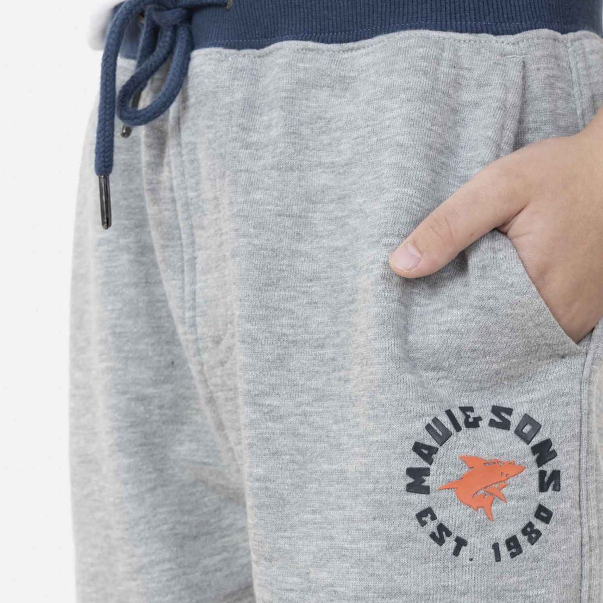 MAUI AND SONS - Pantalón Jogger 5N653 Niño Gris Maui and Sons