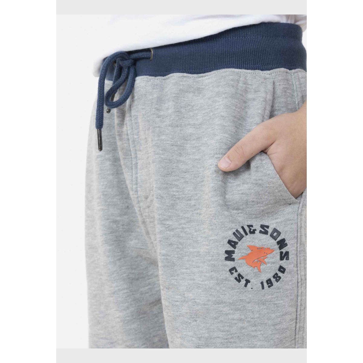 MAUI AND SONS - Pantalón Jogger 5N653 Niño Gris Maui and Sons