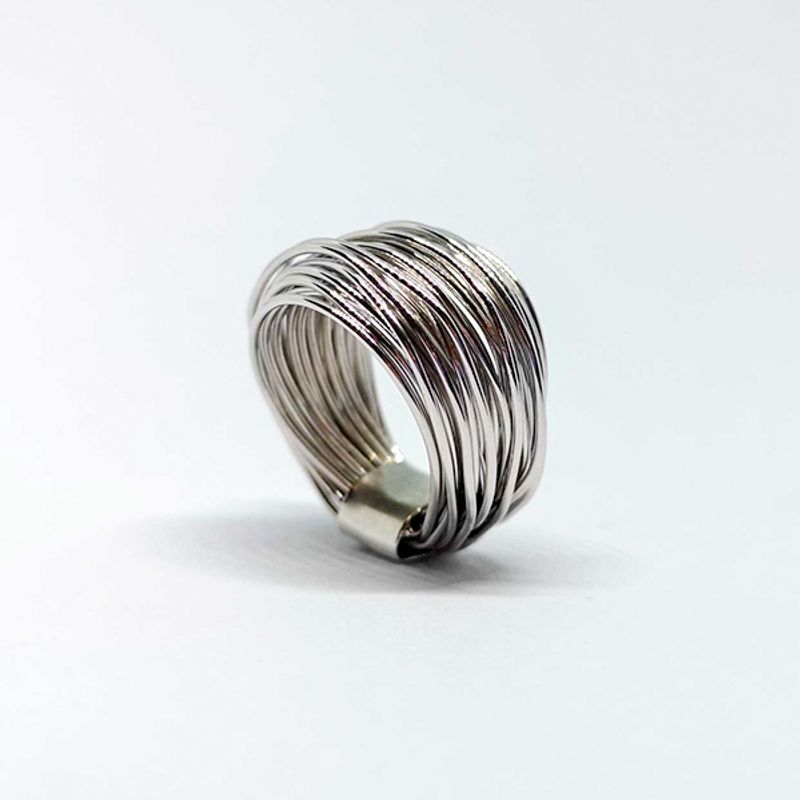 BE YOU - Anillo plata rodinado