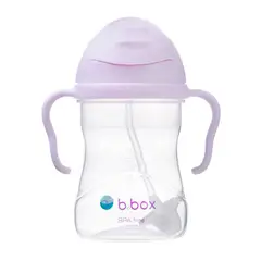 B BOX - Vaso Sippy Antiderrame Bombilla 360º Boysenberry