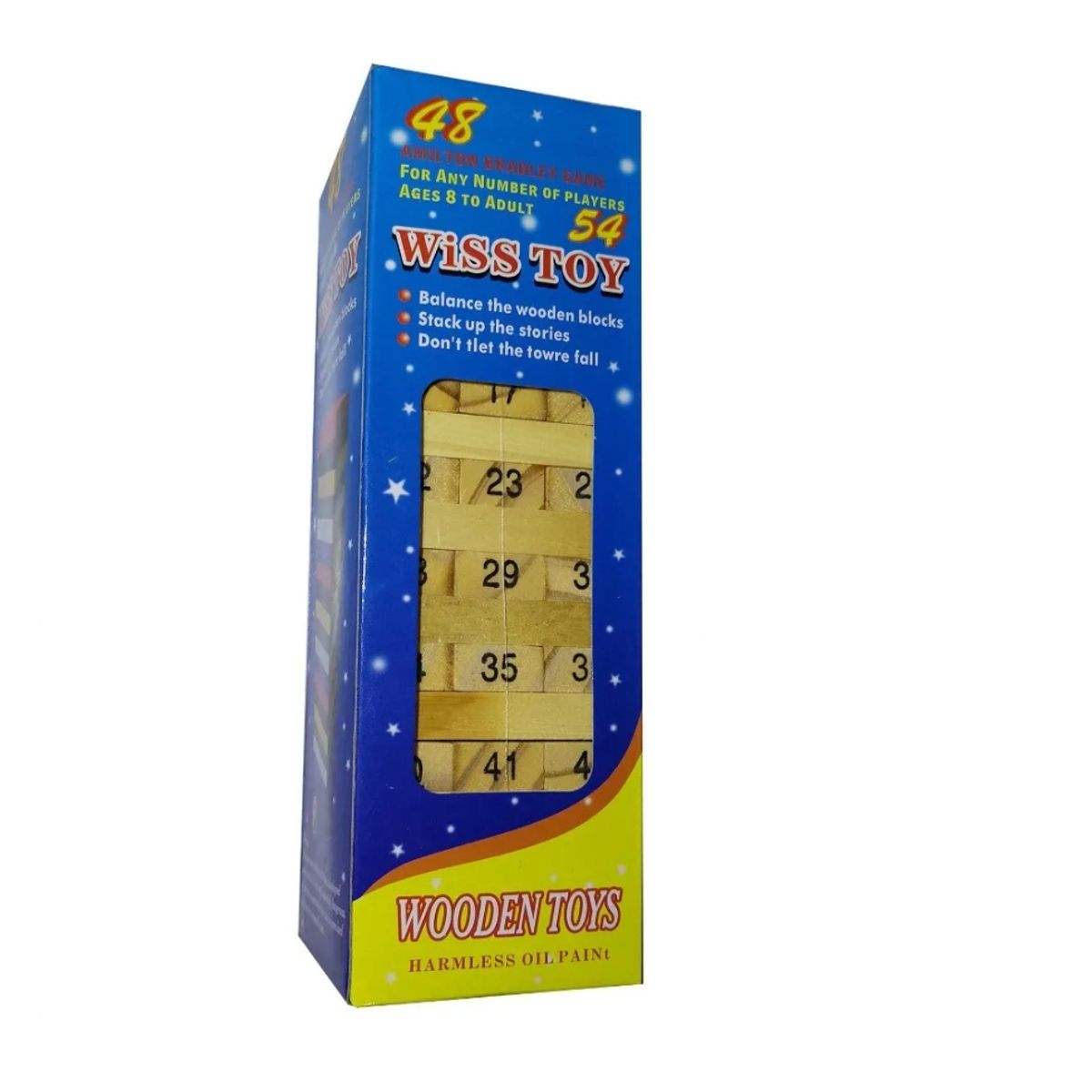 GENERICO - Juego Torre Infernal 54 Piezas Pequeño