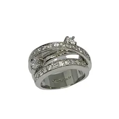 CAMILLE LUCIE - Anillo Enchapado en Rodio
