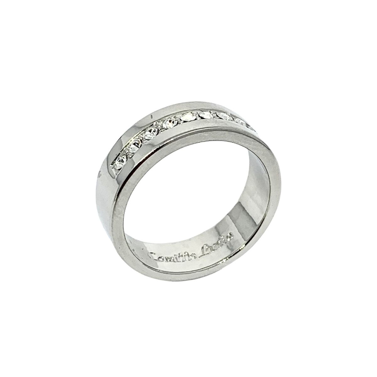 CAMILLE LUCIE - Anillo Enchapado en Rodio