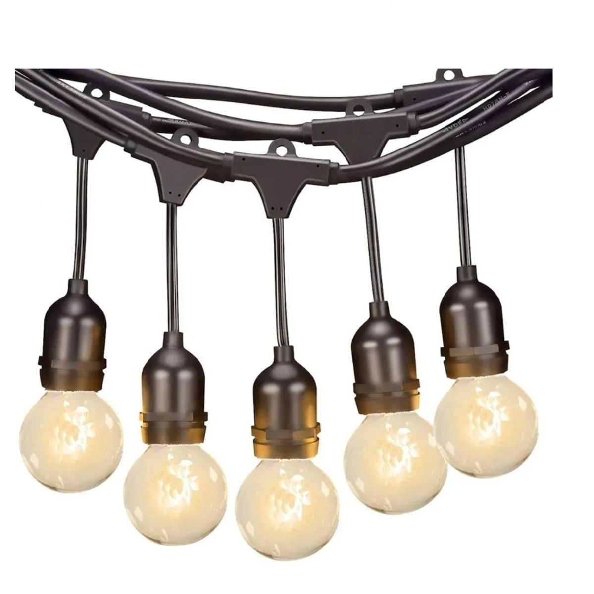 GENERICO - Guirnalda Vintage 20 Ampolletas Led 10 Metros