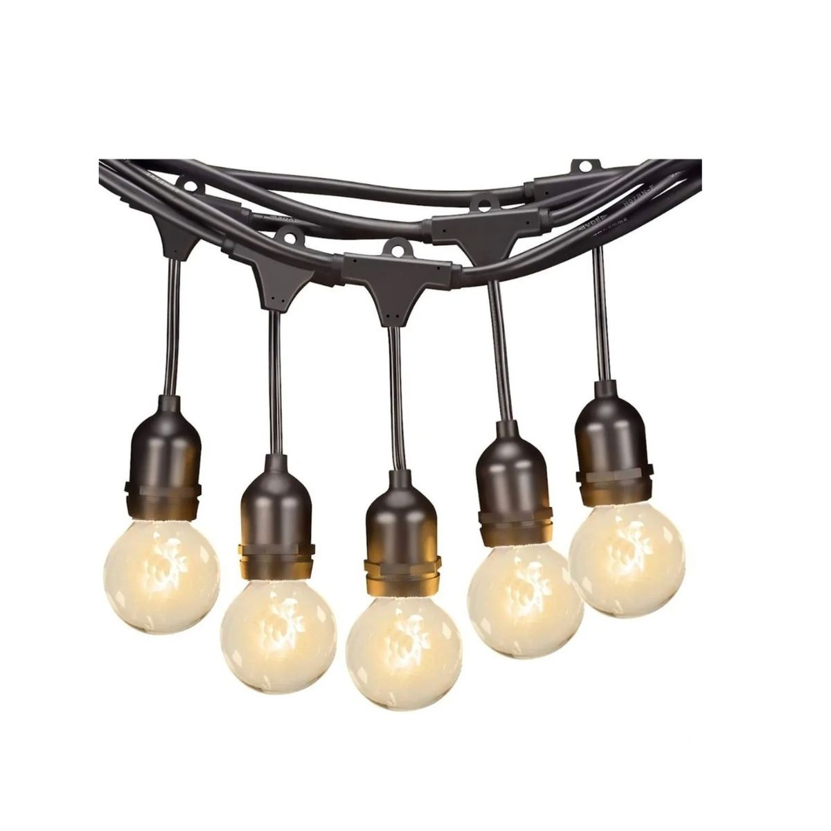 GENERICO - Guirnalda Vintage 20 Ampolletas Led 10 Metros