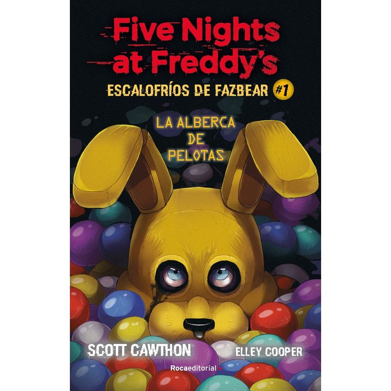 TOP10BOOKS - Libro FIVE NIGHTS AT FREDDYS - ESCALOFRIOS DE FAZBEAR