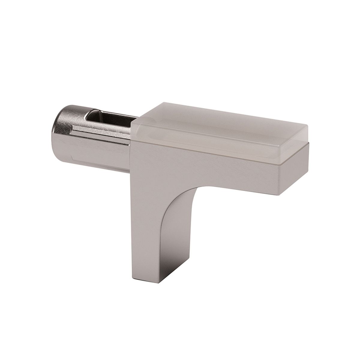 HBT - 12 Soportes Repisa Cristal Kline Niquel ITALIANA FERRAMENTA