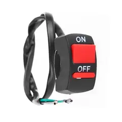 GENERICO - Interruptor Switch On Off Para Manubrio De Motocicleta