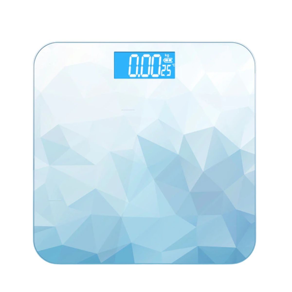 CRUSEC - Balanza Pesa Baño Usb Digital Vidrio Templado 180kgs