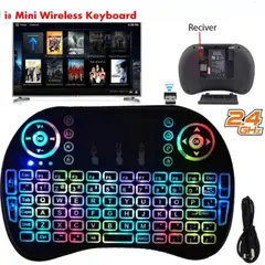 UNIVERSAL - Mini teclado Bluetooth con luz