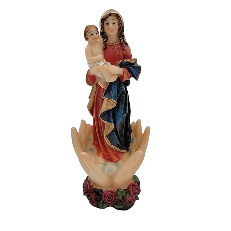 GENERICO - Virgen Maria Niño Jesus Figura Religiosa