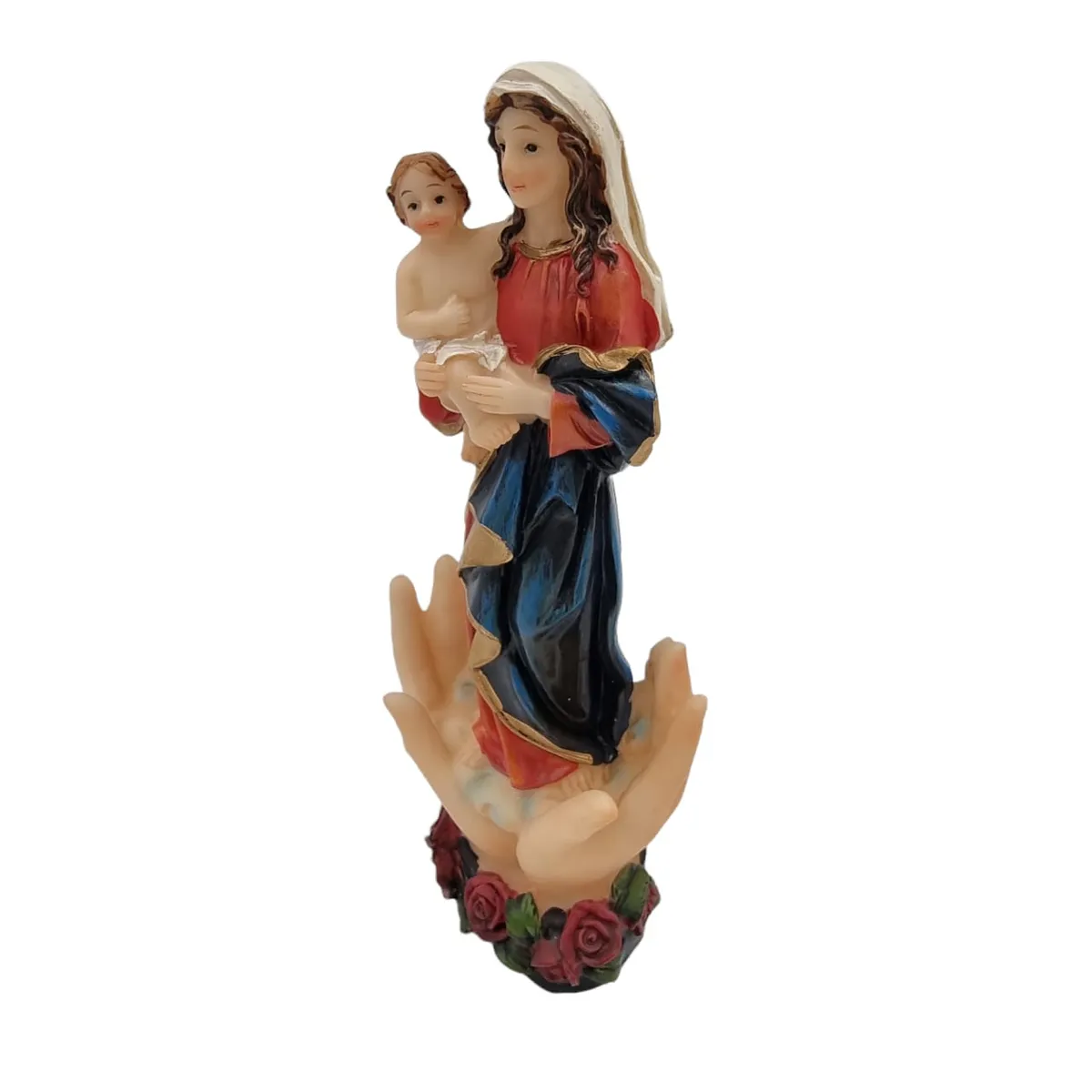 GENERICO - Virgen Maria Niño Jesus Figura Religiosa
