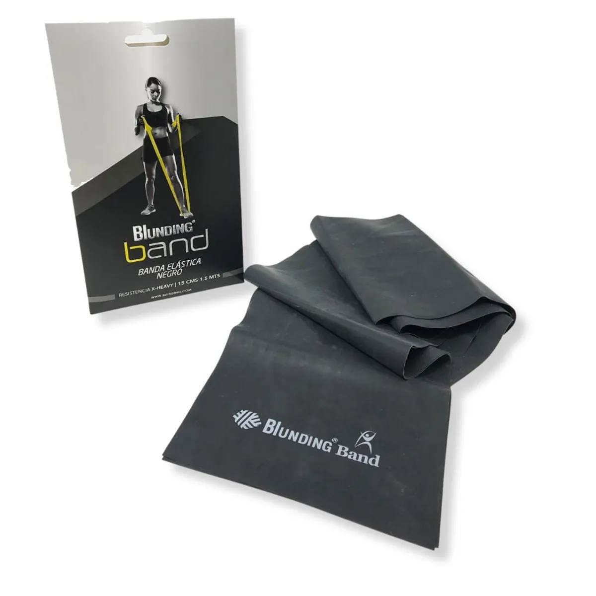 BLUNDING - Banda Elástica para Ejercicio - Blunding color Negro