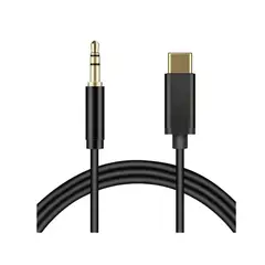 GENERICO - Cable Auxiliar Adaptador Conversor Usb Tipo C A Jack 35mm