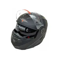 GENERICO - Casco de Moto Abatible FGN Gafas Polarizadas Talla M