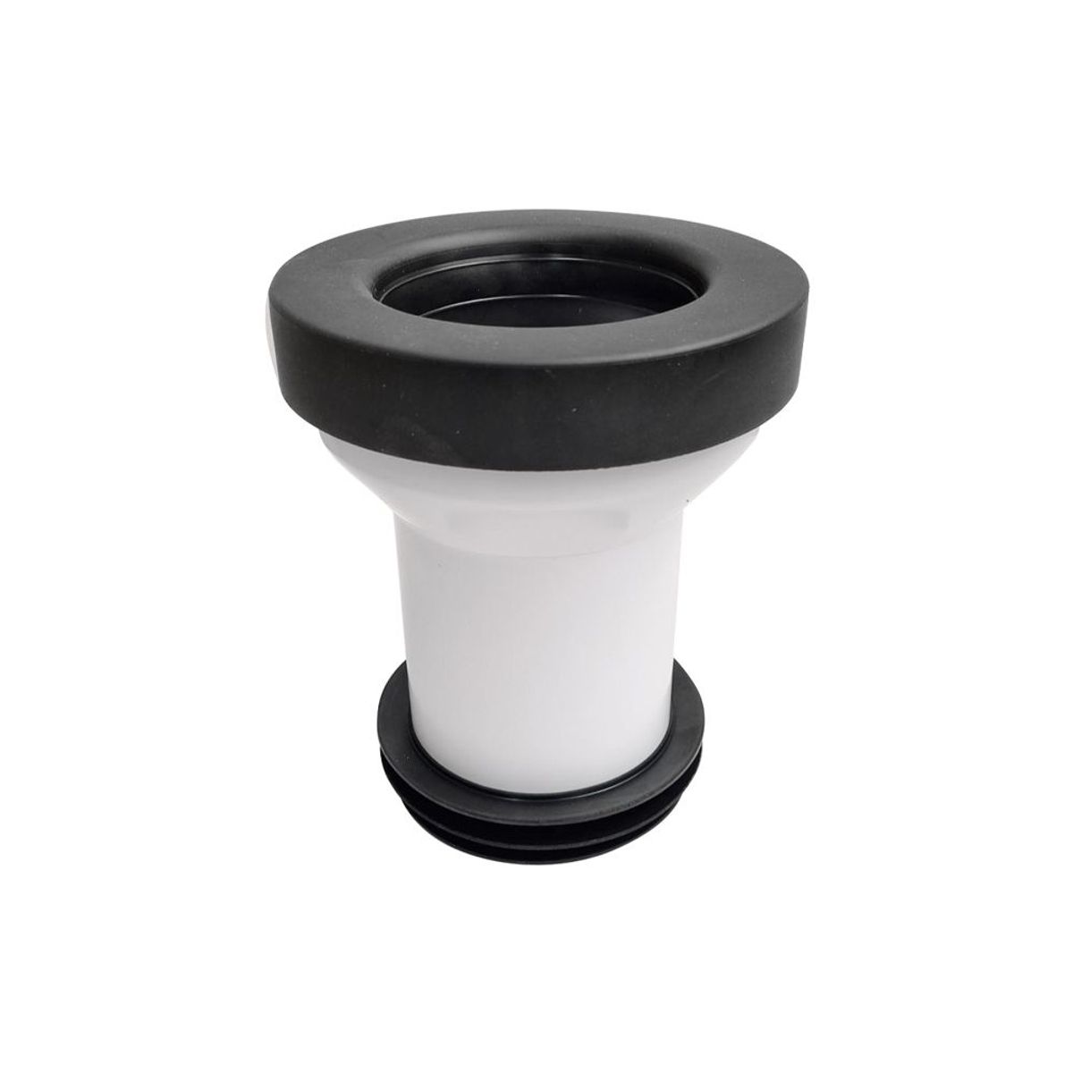 STRETTO - Manguito Adaptador para WC - Salida y Conexión a Piso 21cm (Vertical)