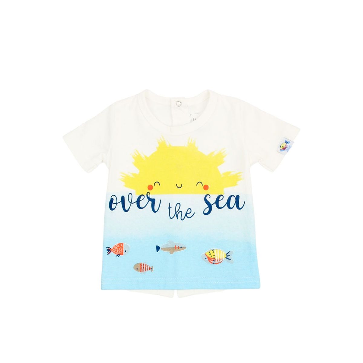 FICCUS - Polera newborn niño manga corta sunshine