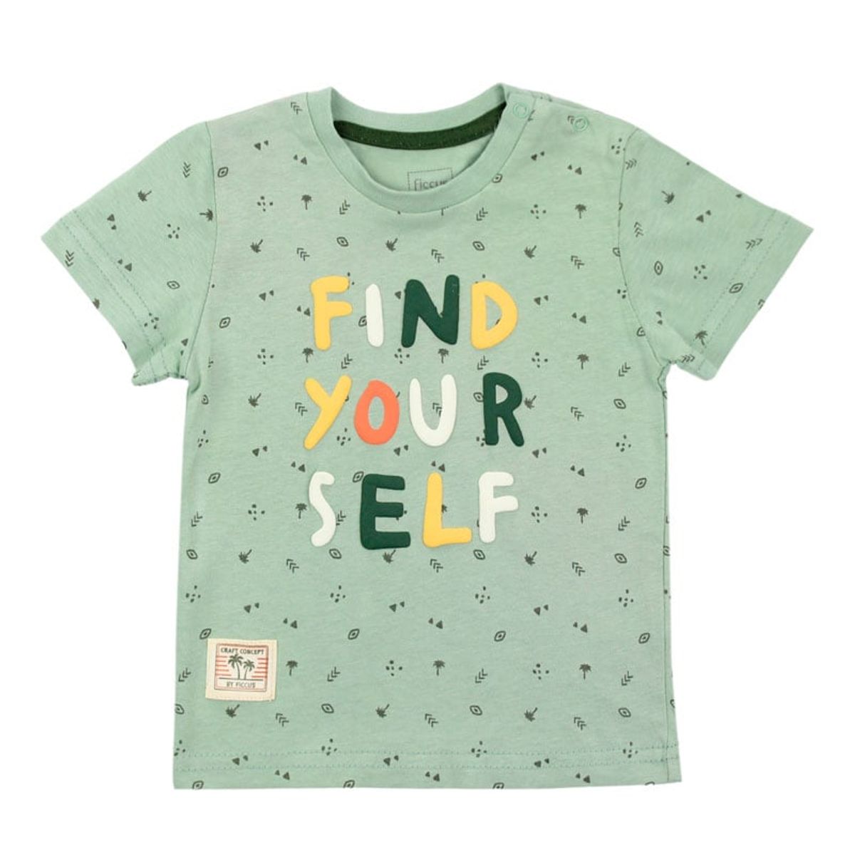 FICCUS - Polera bebé niño texto craft