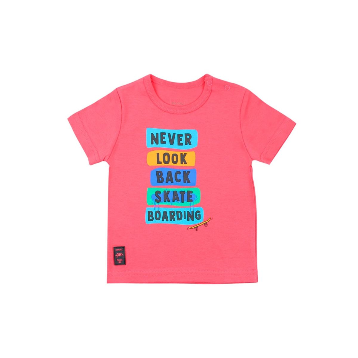 FICCUS - Polera bebé niño texto