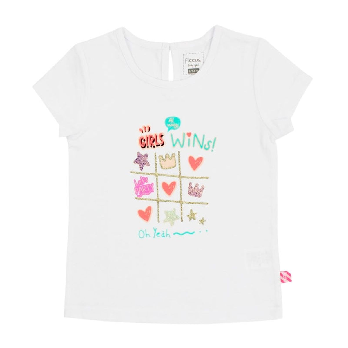 FICCUS - Polera bebé niña slub