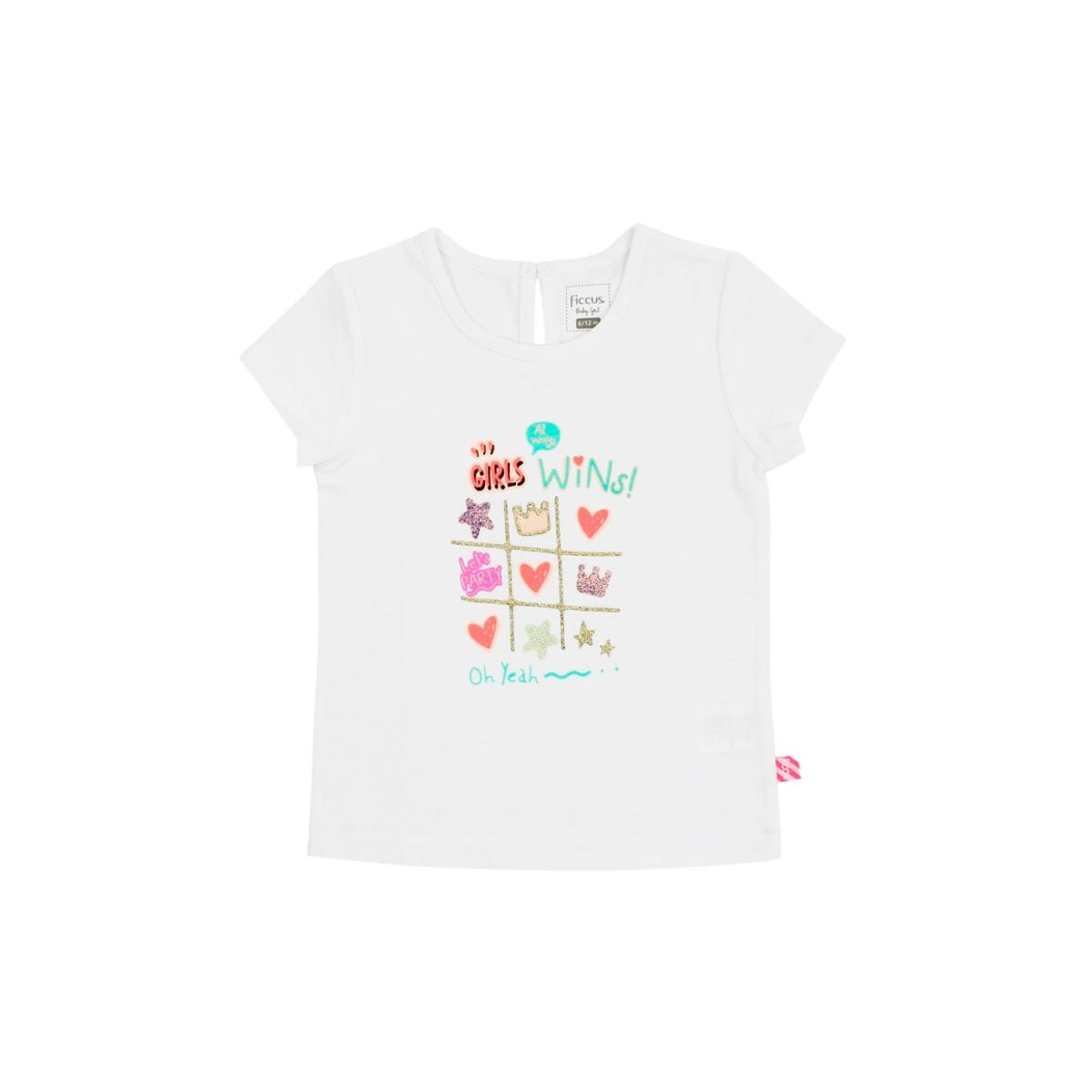 FICCUS - Polera bebé niña slub