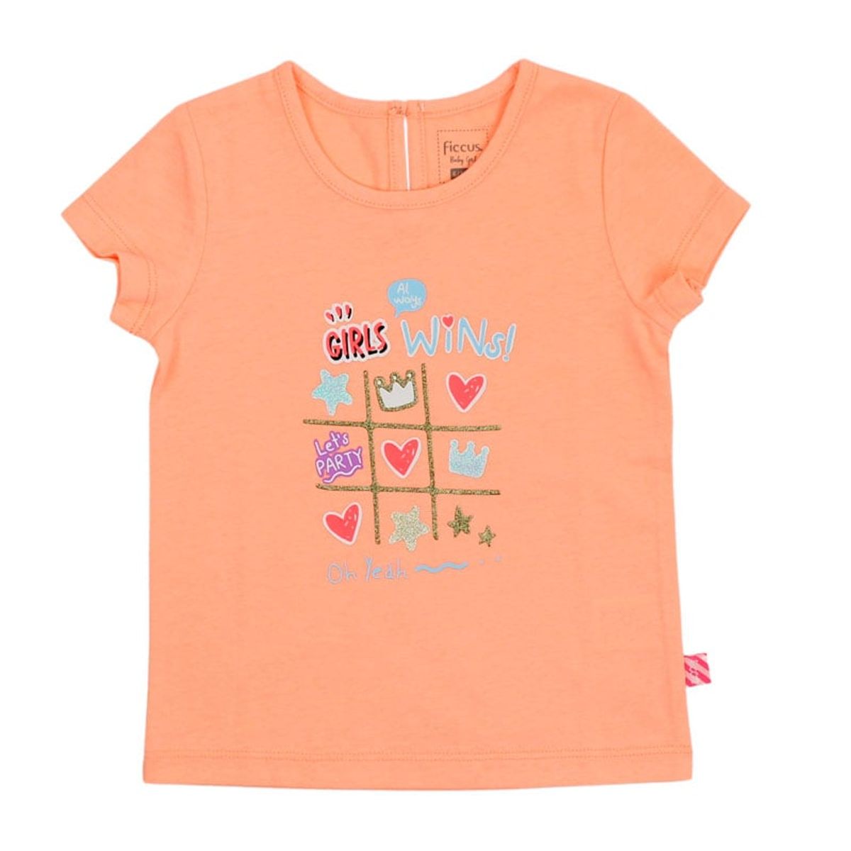 FICCUS - Polera bebé niña slub