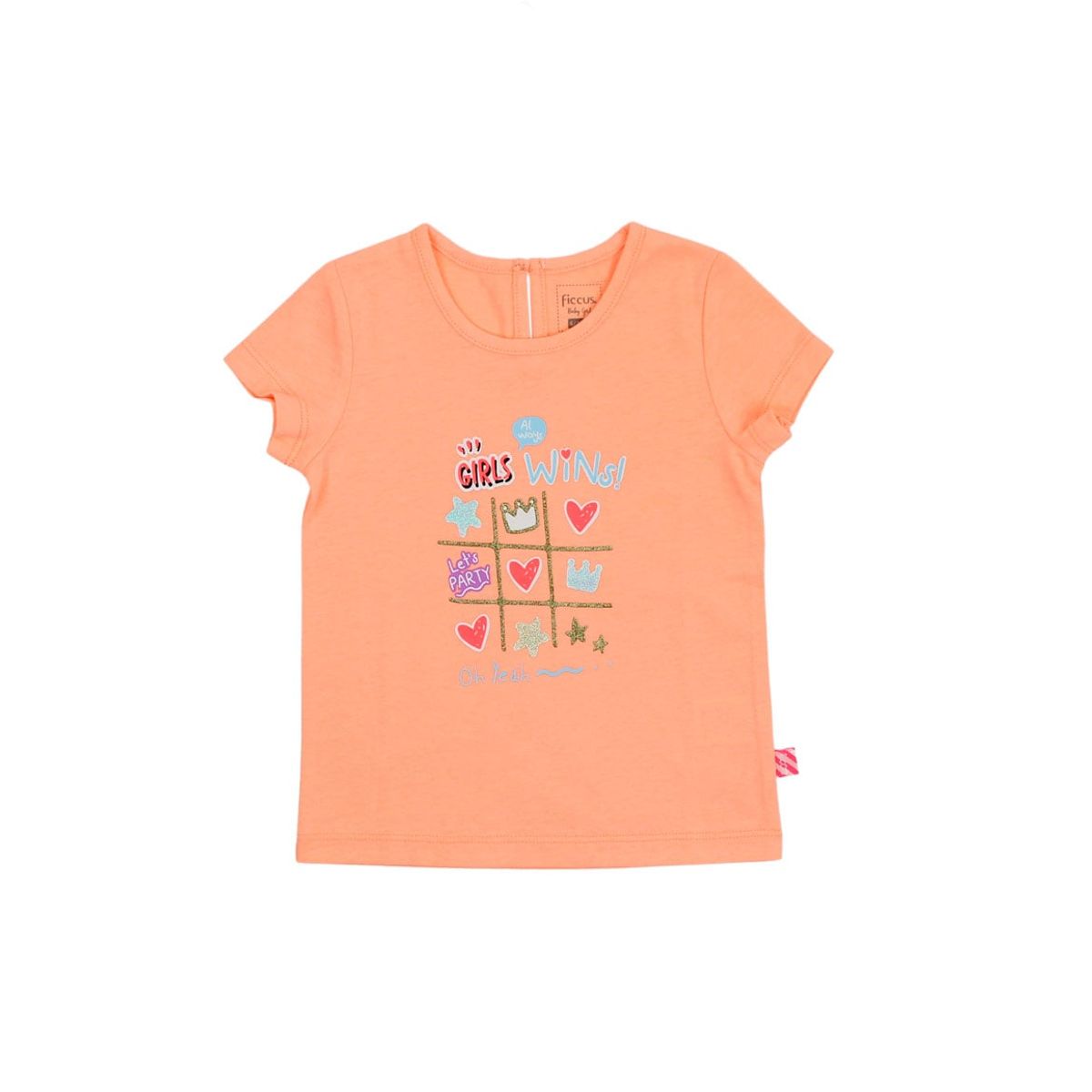 FICCUS - Polera bebé niña slub