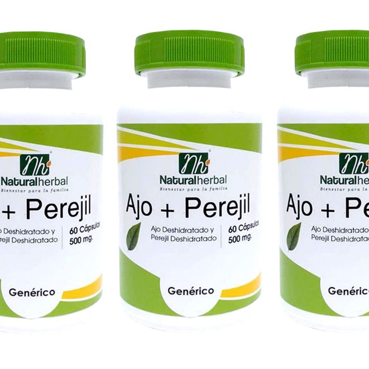 GENERICO - Ajo + Perejil Nh 180 Capsulas 3x60
