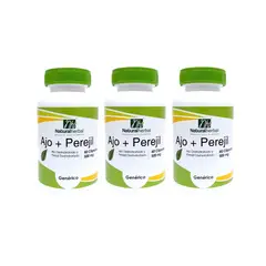 GENERICO - Ajo + Perejil Nh 180 Capsulas 3x60