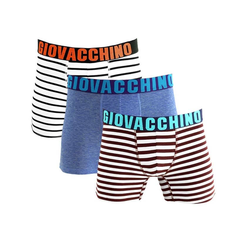 GIOVACCHINO - Pack de 3 Boxer Medio Algodón Hombre.