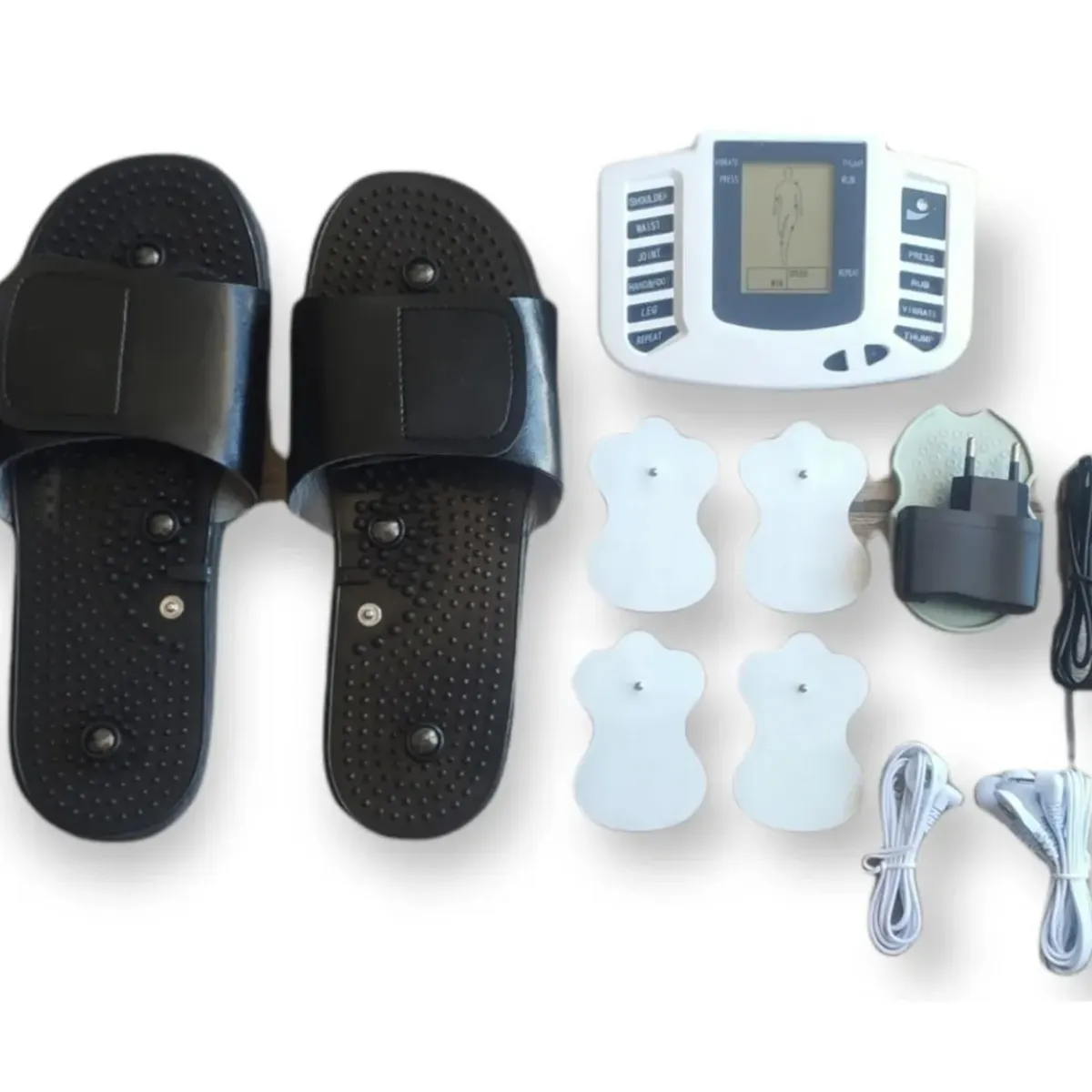 GENERICO - Electroestimulador Corporal Masajeador Fisico Portatil