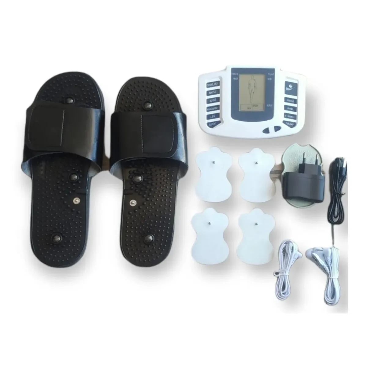 GENERICO - Electroestimulador Corporal Masajeador Fisico Portatil