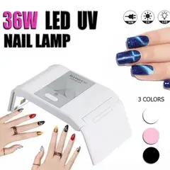 BLUUM - Mini Lampara Portatil UVLED 36W Secado de Uñas Manicure