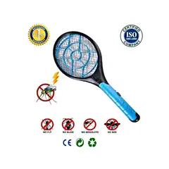 GENERICO - Raqueta Mata Moscas E Insectos Eléctrica Recargable 220v