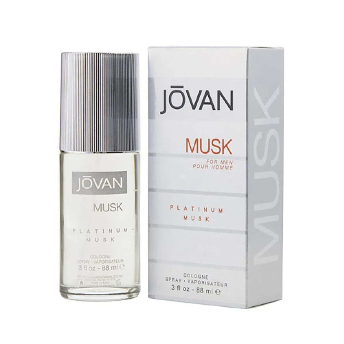 JOVAN MUSK - Jovan Platinum Musk For Men 88 ml EDC JOVAN MUSK
