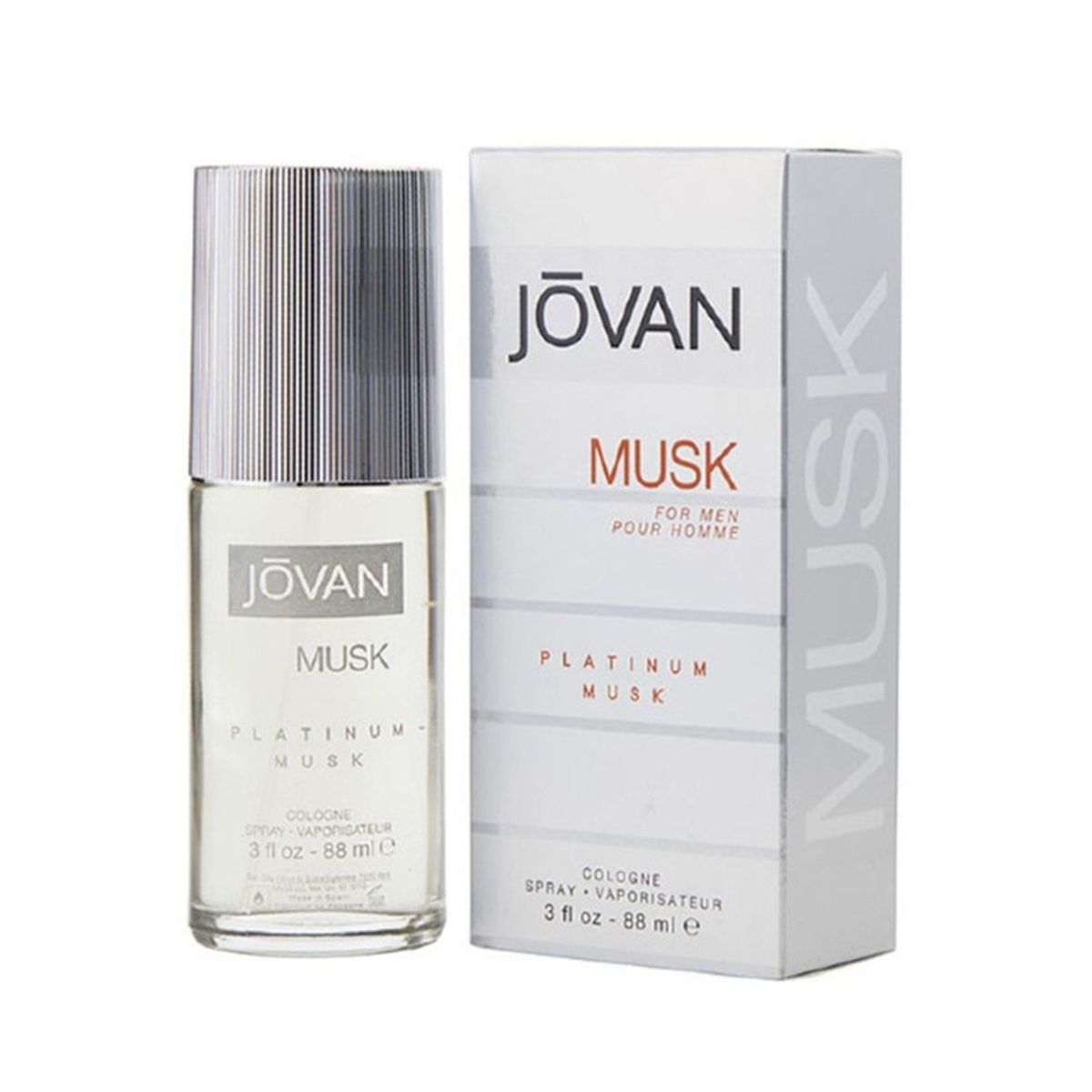 JOVAN MUSK - Jovan Platinum Musk For Men 88 ml EDC JOVAN MUSK