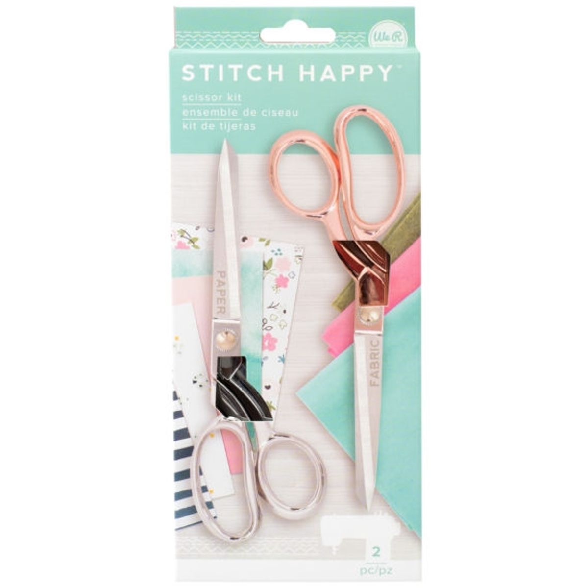 AMERICAN CRAFTS - Kit de tijeras Stitch Happy