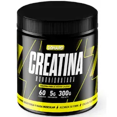 GOHARD - Creatina Monohidratada 300 Gr 60 Servicios.