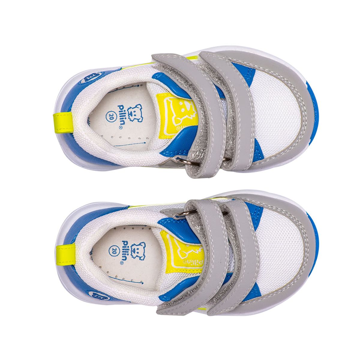 PILLIN - Zapatilla Bebe Niño Blanco Pillin PILLIN