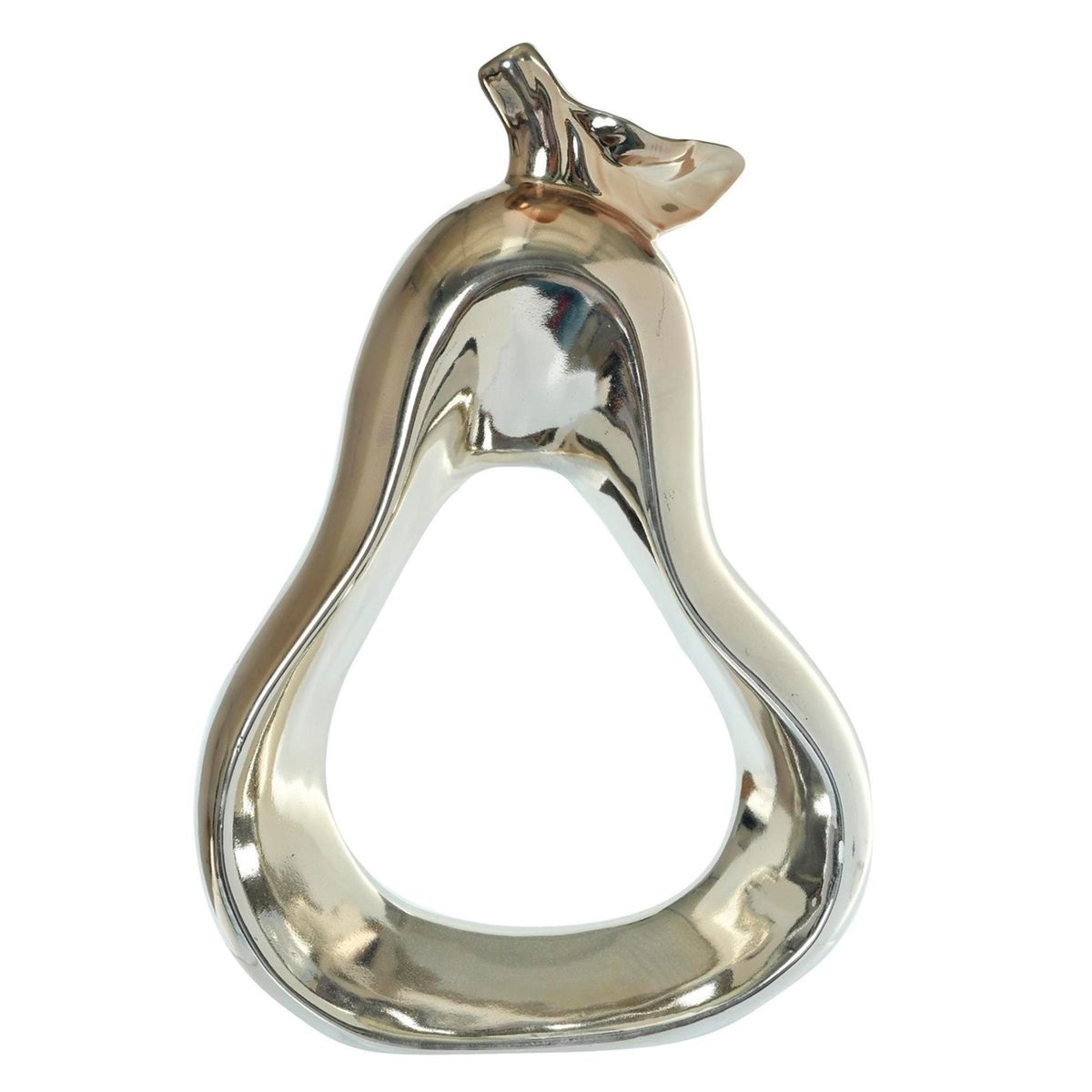 MALLORCA - Figura Decorativa Pera Abstracta Gold