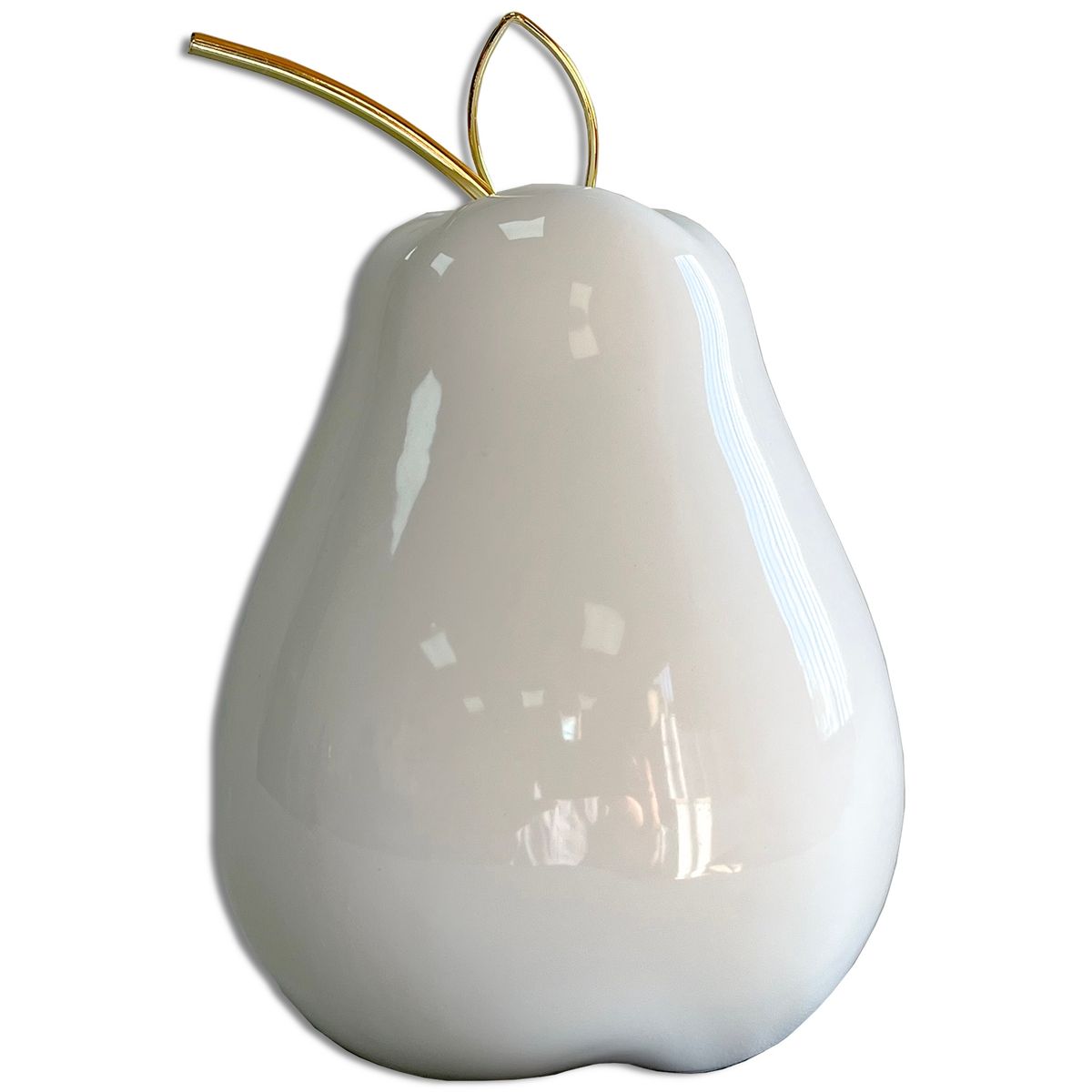 MALLORCA - Figura Decorativa Pera Oslo Crema