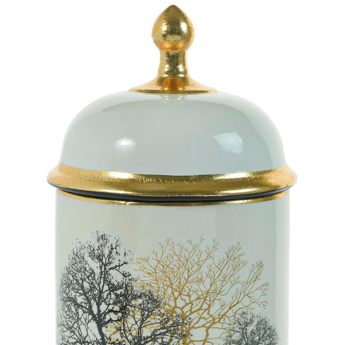 MALLORCA - Figura Decorativa Anfora Florencia con Tapa