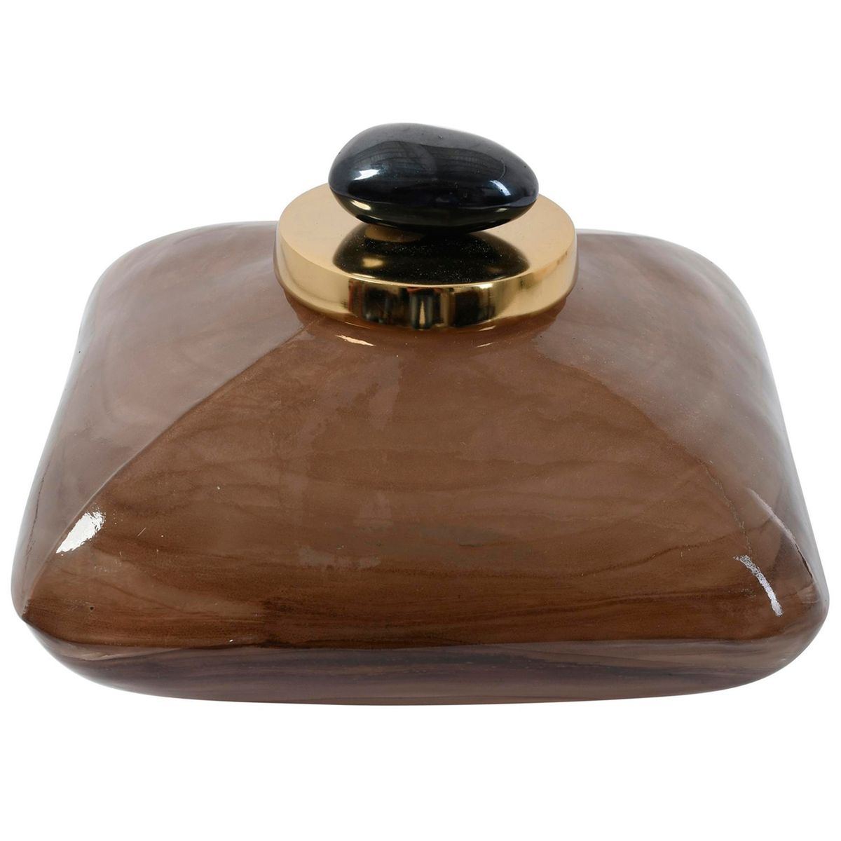 MALLORCA - Figura Decorativa Anfora Stone Cuadrada