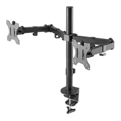 GENERICO - Soporte Monitor Doble Para Mesa 13-32.