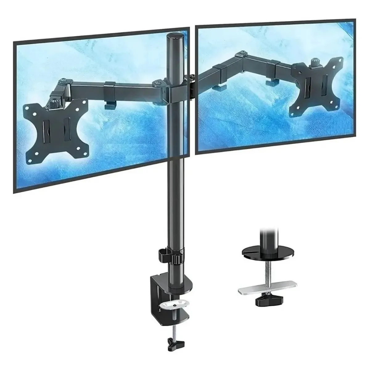 GENERICO - Soporte Monitor Doble Para Mesa 13-32.