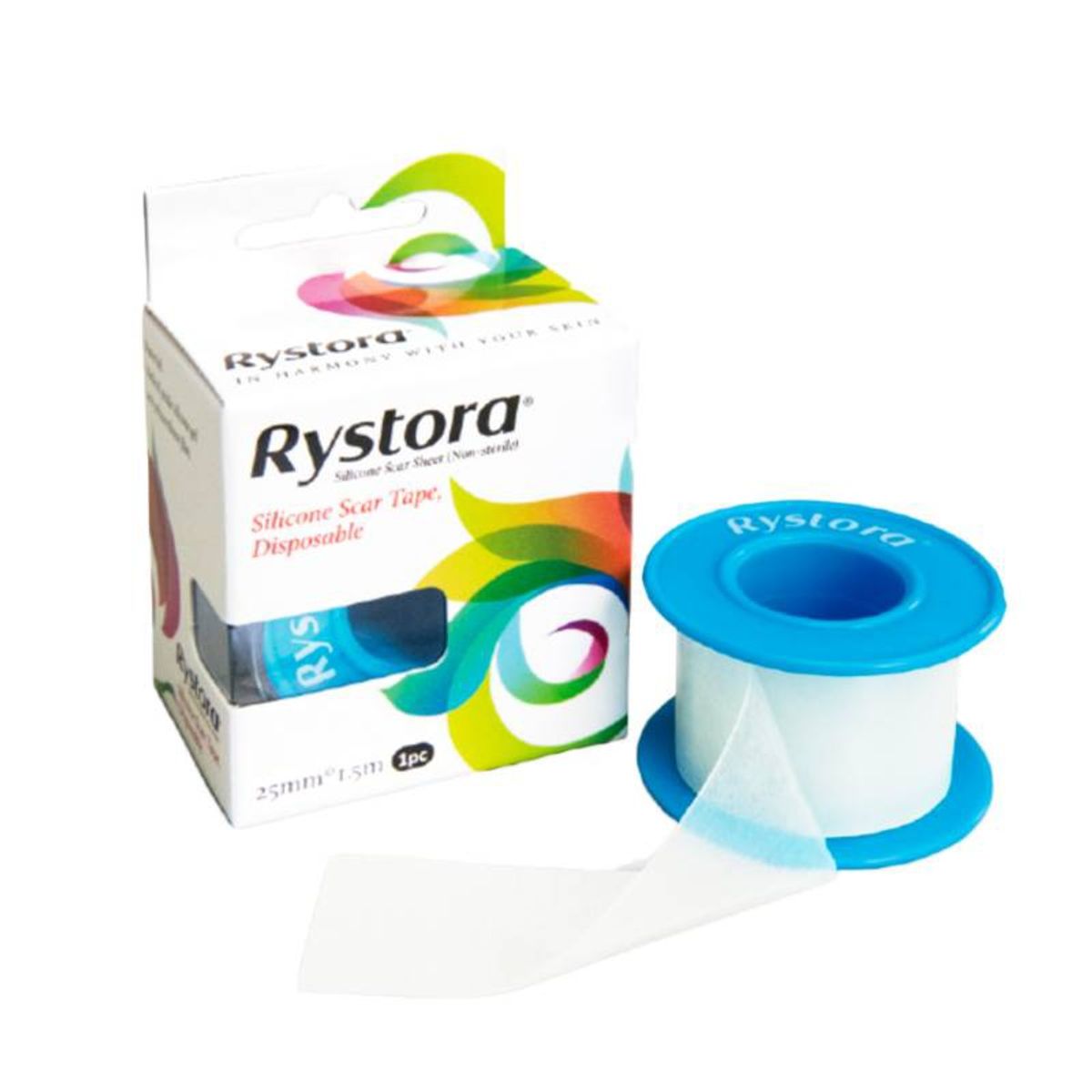 RYSTORA - Rollo De Silicona Para Cicatrices Y Queloides Rystora 2,5