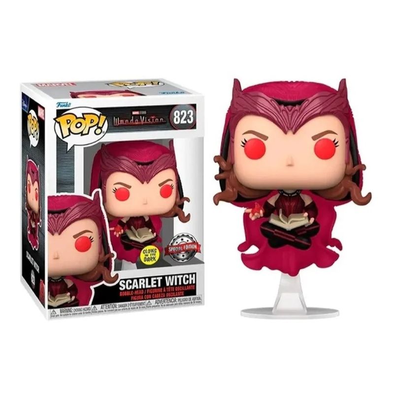 FUNKO - Funko Pop Scarlet Witch Wanda Maximoff 823 - Wandavision