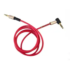 GENERICO - Cable Stereo Plug 3.5mm 1 Metro Reforzado
