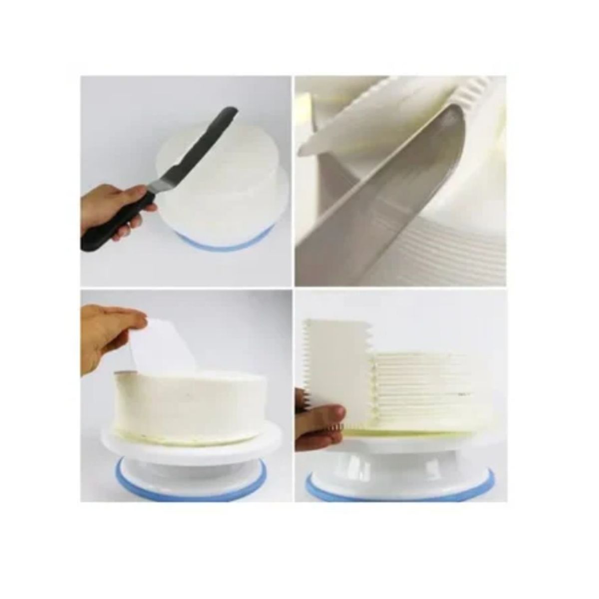 OFERTABKN - Base Giratoria 360 Para Torta Repostería 28 Cm De Diámetro